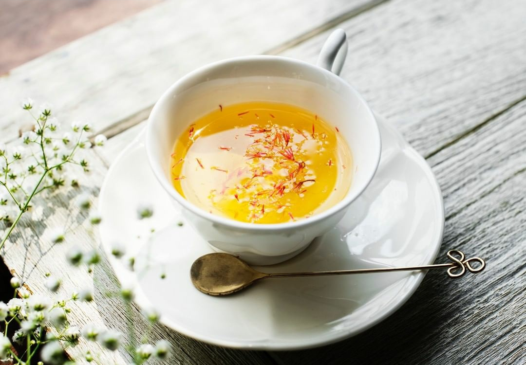 Saffron Tea I Organic And Pure World Wide Shipping I Top Gem