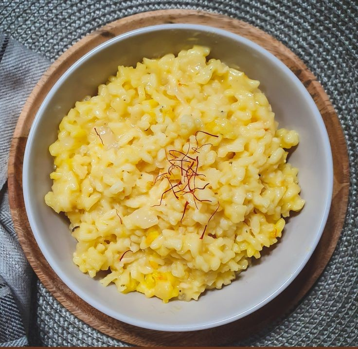 Saffron risotto recipe