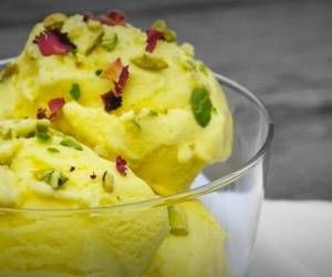 Saffron ice cream recipe